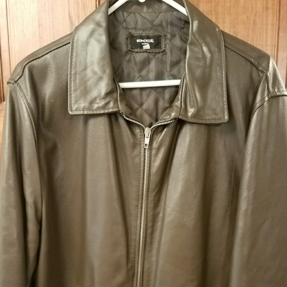men's leather Eko Uomo jacket